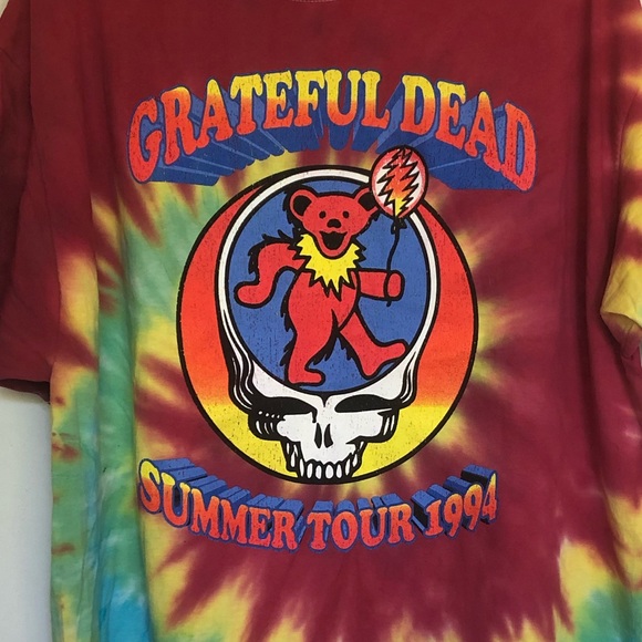 Grateful Dead Summer Tour 1994 Tie Dye T shirt - Picture 2 of 5
